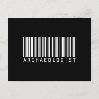 BAR ARCHAEOLOGIST DARK POSTCARD