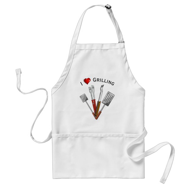Bar-B-Que Tools Grilling Adult Apron (Front)