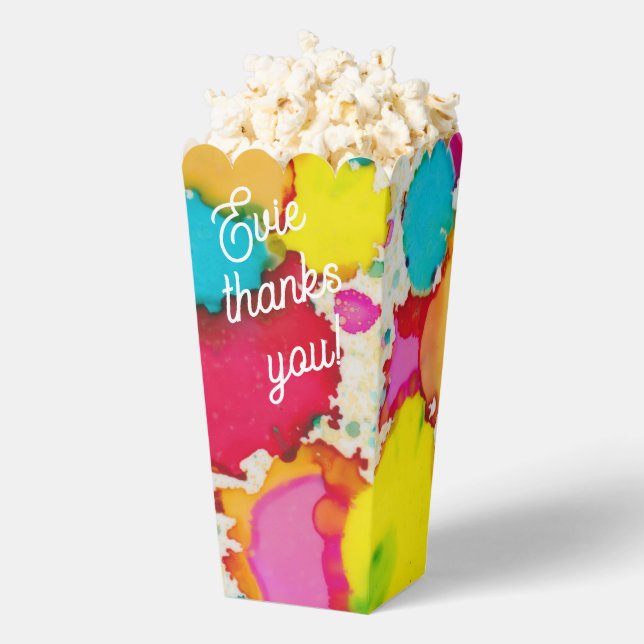 Bar Bat Mitzvah Confetti Favor Boxes (Popped)