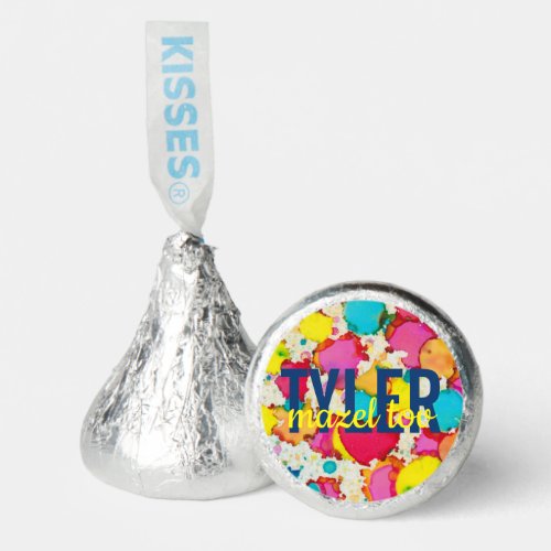 Bar Bat Mitzvah Confetti Party Chocolate Mini Hersheys Kisses