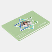 Bar Bat Mitzvah Custom Photo Guest Book | Zazzle