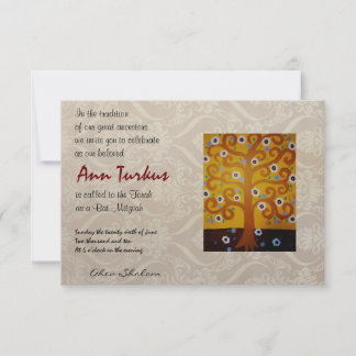 Bar Bat Mitzvah Invitation