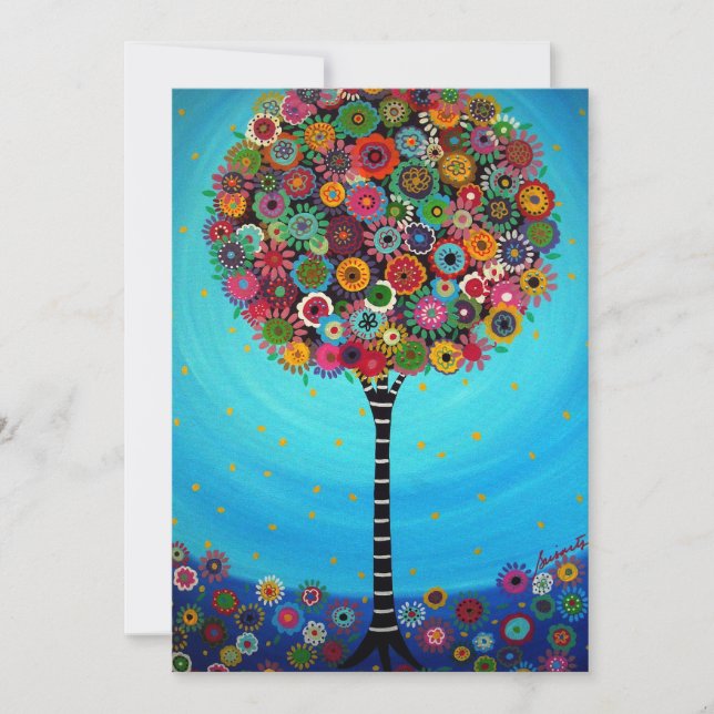 BAR BAT MITZVAH INVITATIONS BY PRISARTS (Front)