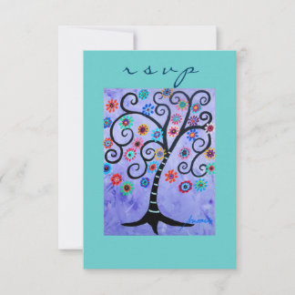 Bar Bat Mitzvah RSVP Card