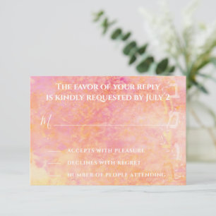 Bar Bat Mitzvah Simply Subtle Too RSVP Card
