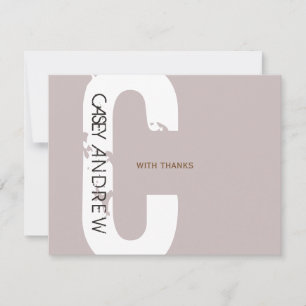 Bar Bat Mitzvah Thank you card FLAT1