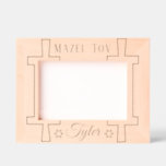 Bar Bat Mitzvah Torah Engraved Frames<br><div class="desc">Bar or Bat Mitzvah Torah! Personalize by deleting editable text and replacing it with your own message. Use your favorite font style, color, and size. All design elements can be edited. Mazel Tov!!! Style: Etched Wood Frame 5" x 7" Landscape A personalized wooden photo frame with a laser-engraved design is...</div>