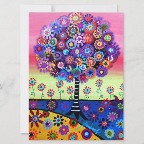 Bar Bat Mitzvah TREE OF LIFE invitations