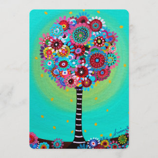 bar bat mitzvah TREE OF LIFE INVITATIONS