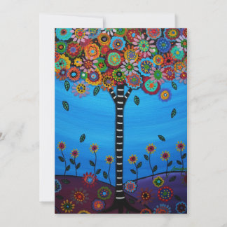 bar bat mitzvah TREE OF LIFE INVITATIONS