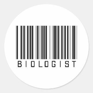BAR BIOLOGIST LIGHT CLASSIC ROUND STICKER