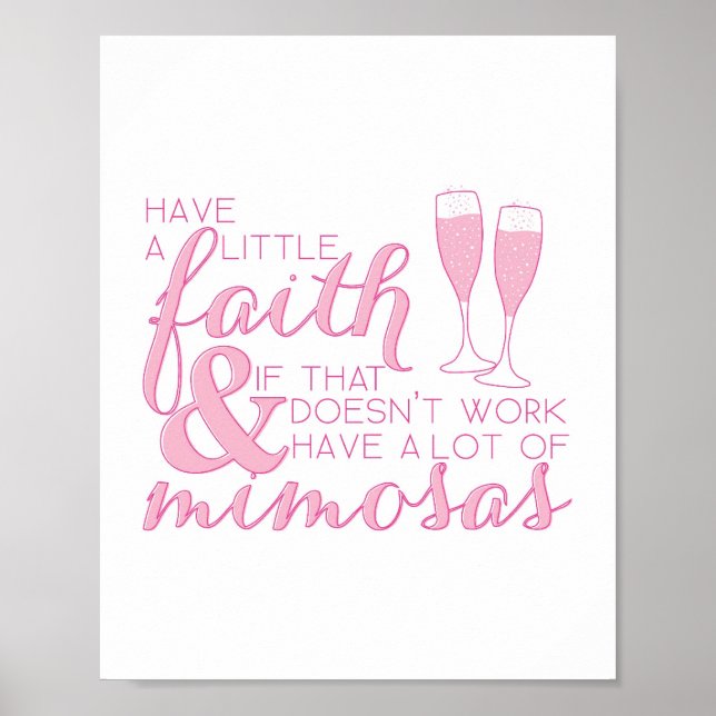 Bar Cart Art Poster (Front)