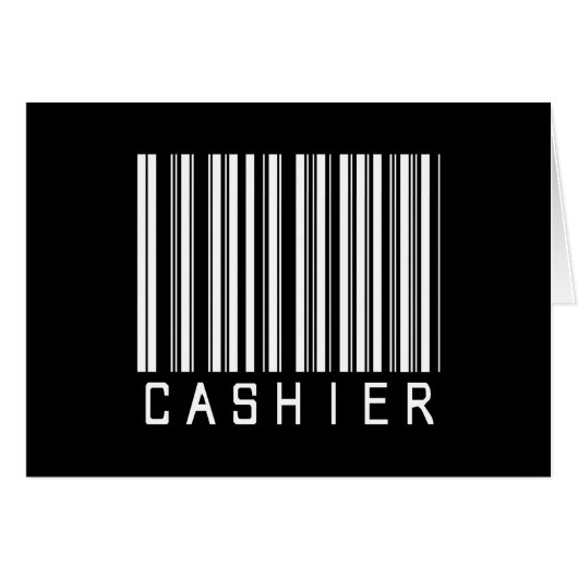 BAR CASHIER DARK CARDS (Front Horizontal)