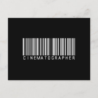 BAR CINEMATOGRAPHER DARK POSTCARD
