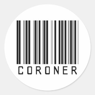 BAR CORONER LIGHT CLASSIC ROUND STICKER