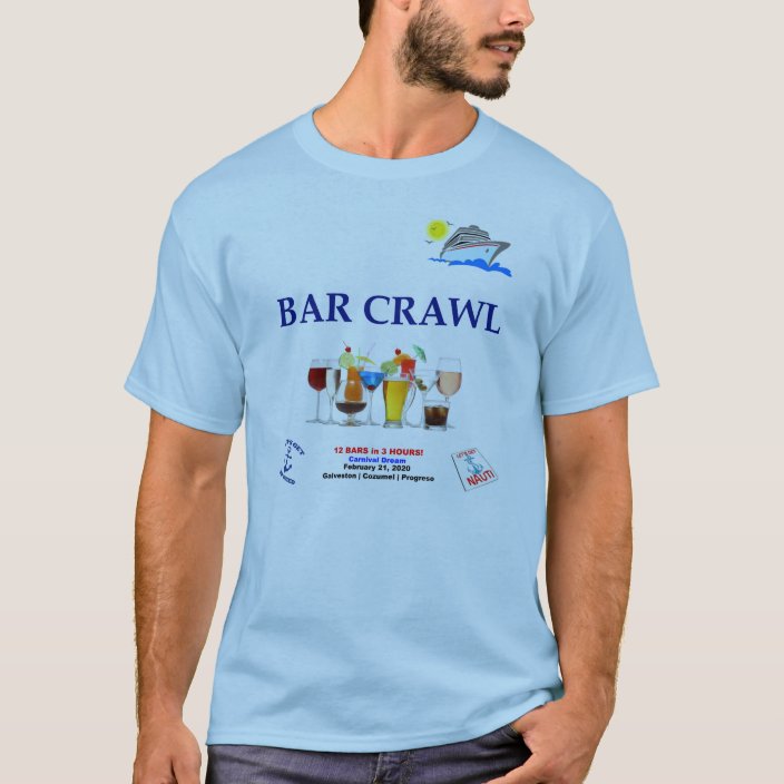 nurse bar crawl shirts