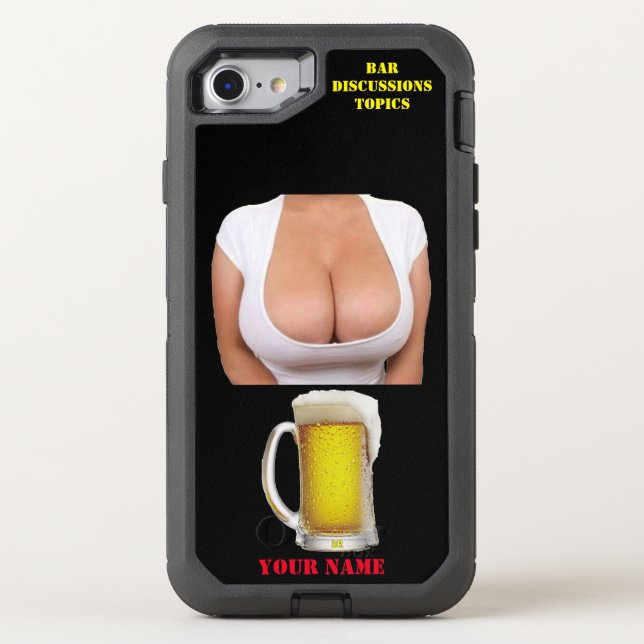 BAR DISCUSSIONS TOPICS OTTERBOX iPhone CASE (Back)