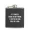 Bar Exam Vinyl Wrapped Flask