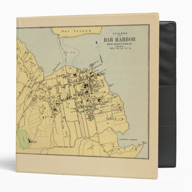 Bar Harbor 3 Ring Binder (Front/Inside)