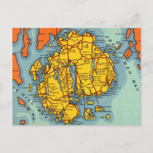 Bar Harbor - Acadia Park Postcard