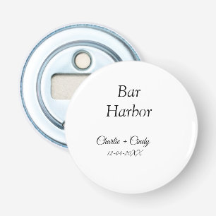 Bar Harbor bachelorette party bridesmaid wedding a Bottle Opener