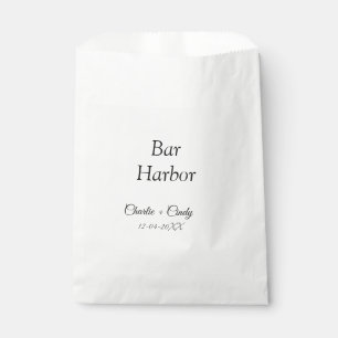 Bar Harbor bachelorette party bridesmaid wedding a Favor Bag