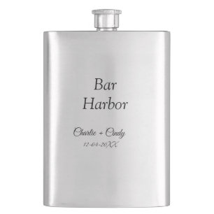 Bar Harbor bachelorette party bridesmaid wedding a Flask