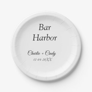 Bar Harbor bachelorette party bridesmaid wedding a Paper Plates