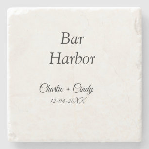 Bar Harbor bachelorette party bridesmaid wedding a Stone Coaster