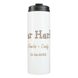 Bar Harbor bachelorette party bridesmaid wedding a Thermal Tumbler