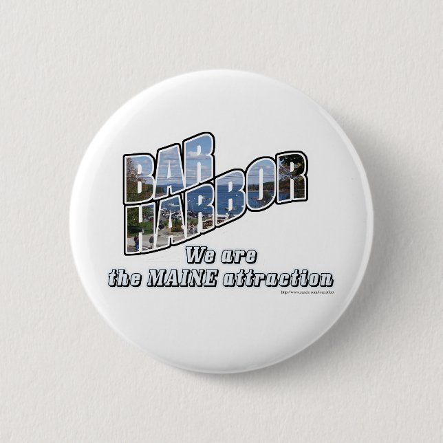 Bar Harbor Button (Front)