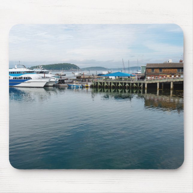 Bar Harbor in Maine Mouse Pad (Front)