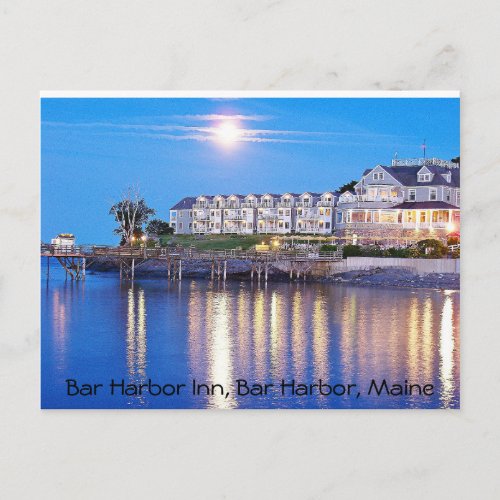 Bar Harbor Inn Postcard