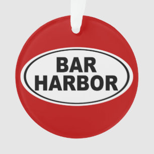 Bar Harbor Maine Ornament