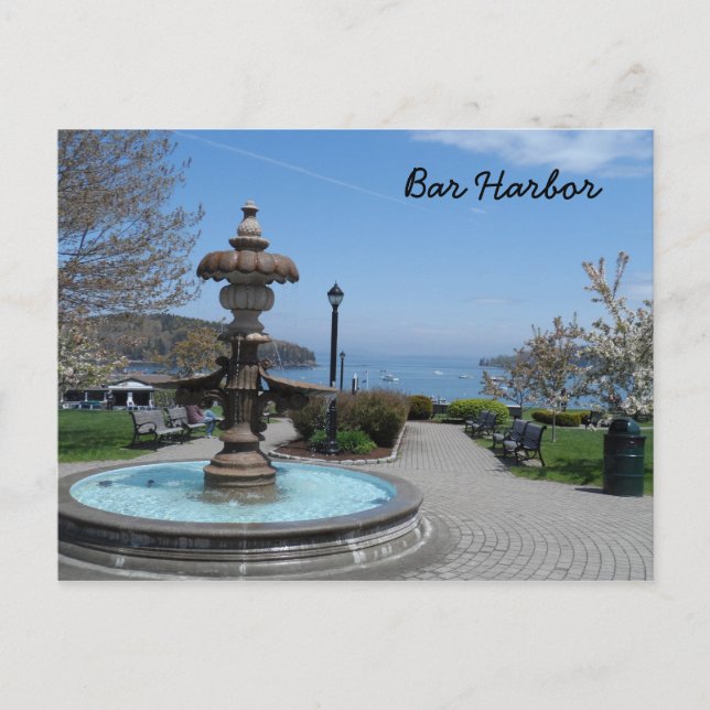 Bar Harbor, Maine Postcard (Front)