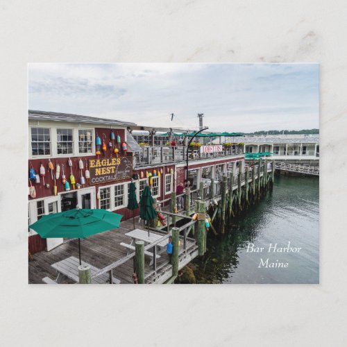 Bar Harbor Maine Postcard
