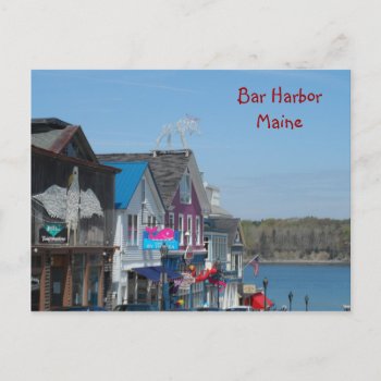 Bar Harbor  Maine Postcard by quetzal323 at Zazzle