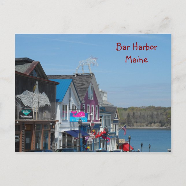 Bar Harbor, Maine Postcard (Front)