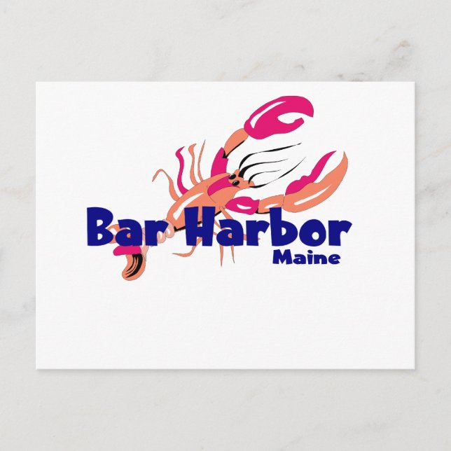 Bar Harbor, Maine Postcard (Front)