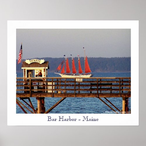 Bar Harbor _ Maine Poster