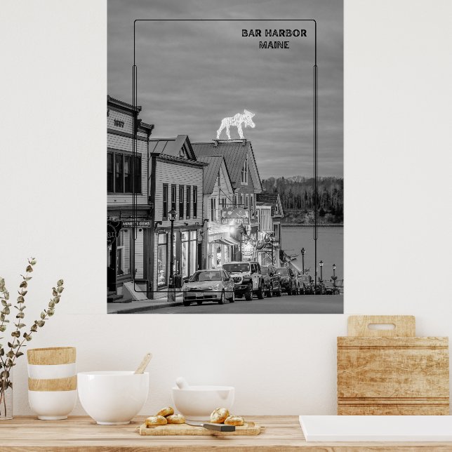 Bar Harbor, Maine Poster (Kitchen)