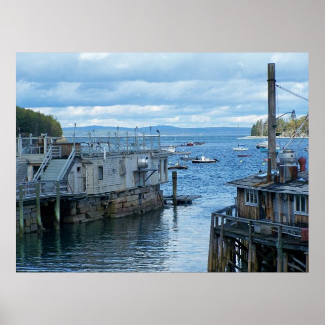 Bar Harbor Maine Poster (Front)