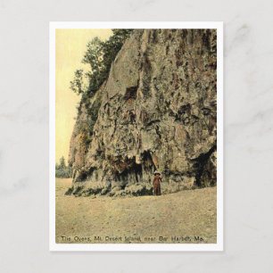 Bar Harbor Maine, The Ovens 1916 Postcard