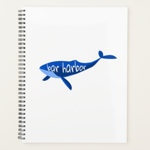 Bar Harbor Maine Whale Planner