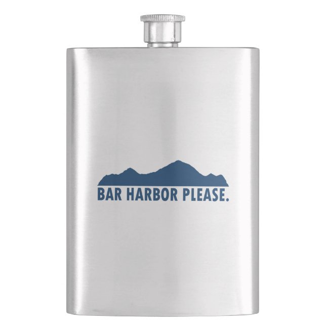 Bar Harbor Please Flask (Front)