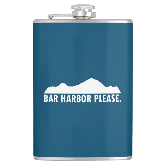 Bar Harbor Please Flask (Front)