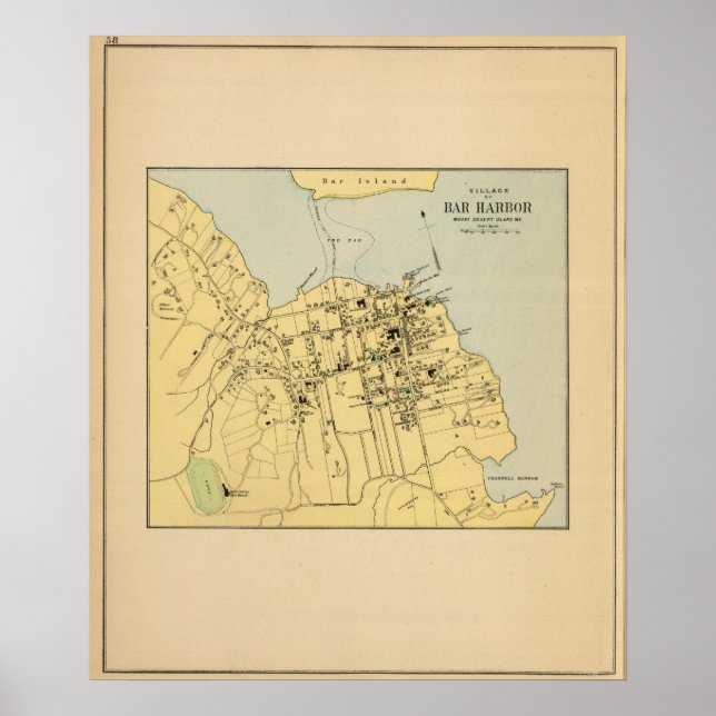 Bar Harbor Poster (Front)