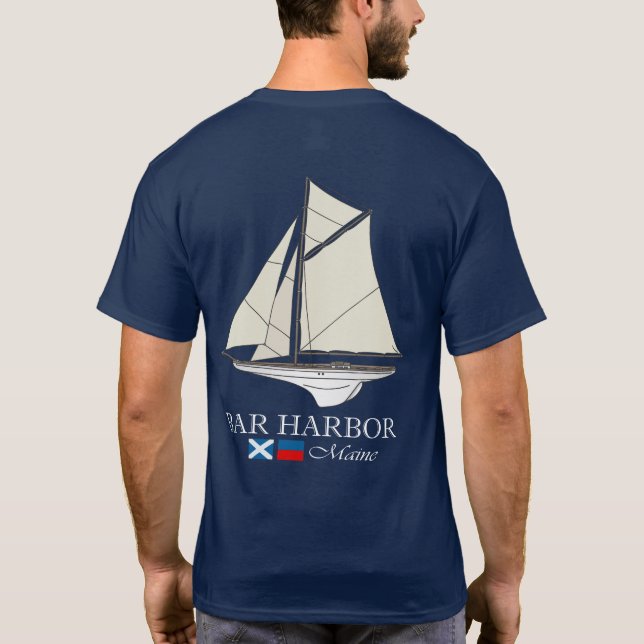 Bar Harbor (SB) T-Shirt (Back)