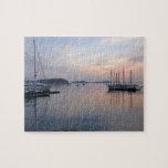 Bar Harbor Ships at Sunrise I Jigsaw Puzzle