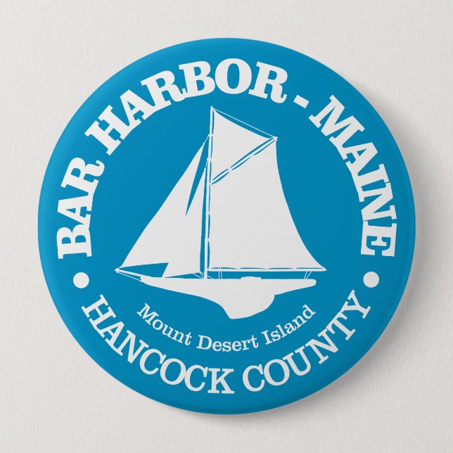 Bar Harbor (sloop) Button (Front)